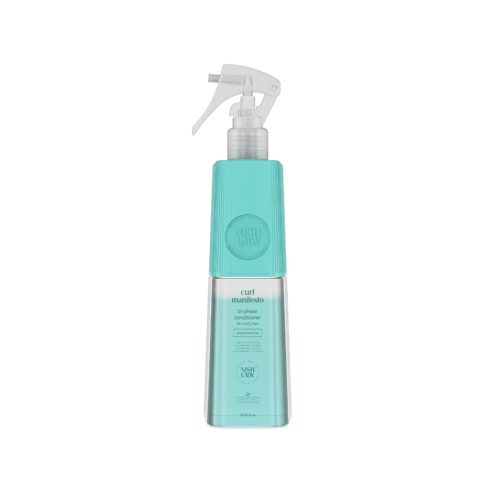 NishLady Curl Manifesto Bi-Phase Conditioner – 386ml