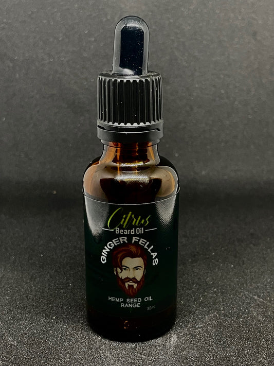 Citrus Beard Oil with Hemp Seed