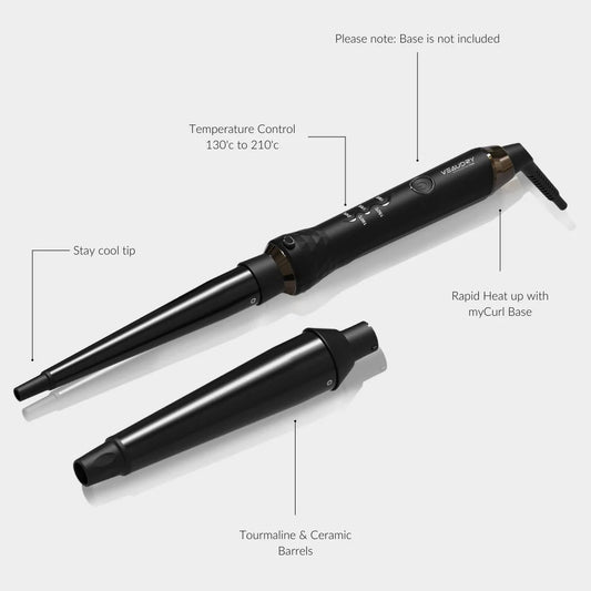 myCurl Interchangeable - Wand Duo