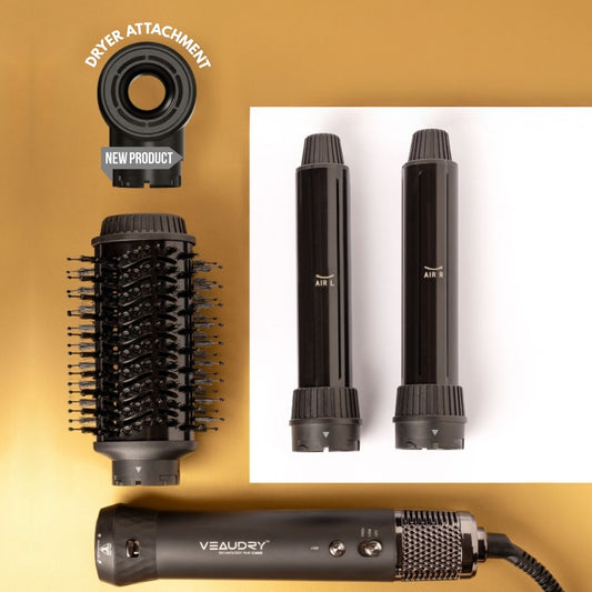 Veaudry myAirStyler [3-in-1] Hot Brush & Air Curler