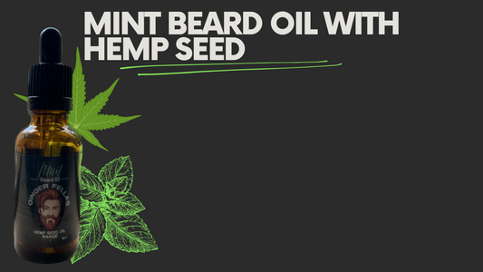 Mint Beard Oil with Hemp